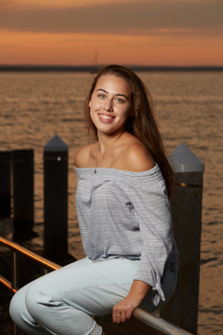 Smithfield, Rhode Island resident, Sarah DaSilva, one of the two Corvias employee children to receive a college scholarship from the Corvias Foundation, will attend the University of Rhode Island in the fall and plans to pursue the study of psychology. (Photo: Business Wire)