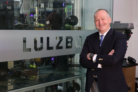Grant Flaharty, Aleph Objects CEO, announces the launch of its LulzBot line of 3D printers into the European market today with new headquarters in Rotterdam to address the specific needs of European customers and resellers. (Photo: Business Wire)
