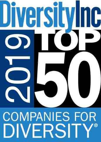Aramark, a global leader in food, facilities management and uniforms, has once again been named a DiversityInc Top 50 Company for Diversity. (Graphic: Business Wire)