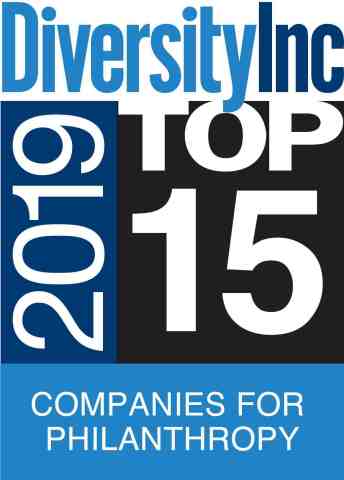 Aramark, a global leader in food, facilities management and uniforms, has been named a DiversityInc Top 15 Company for Philanthropy. (Graphic: Business Wire)