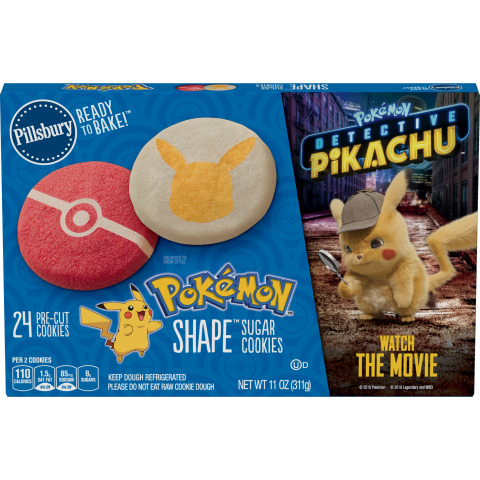 Pillsbury’s special “POKÉMON Detective Pikachu” branded packaging. (Photo: Business Wire)