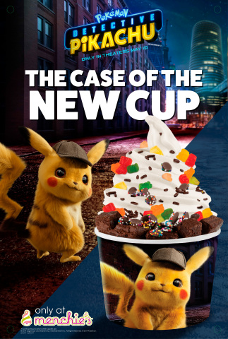 Menchie’s Frozen Yogurt promotion for “POKÉMON Detective Pikachu” (Graphic: Business Wire)