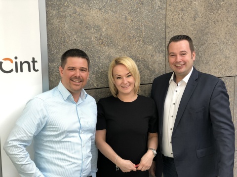 Cint's Munich office welcomes Marc Sörgel and Patrycja Reinhart with Oliver Tjarks leading the team. (Photo: Business Wire)