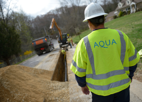 Aqua plans to invest more than $555 million in 2019 to improve its water and wastewater systems. (Ph ... 
