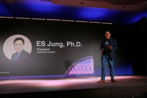 President ES Jung at Samsung Foundry Forum 2019 (Photo: Business Wire)