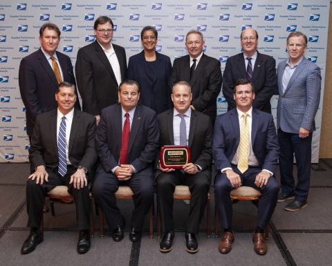 Ryder and USPS executives during the 29th Annual USPS Supplier Performance Awards Recognition event. (Photo: Business Wire)