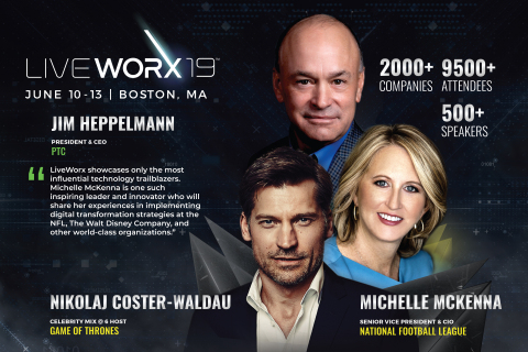 PTC rounds out all-star lineup for LiveWorx with NFL CIO Michelle McKenna and Game of Thrones' Nikol ... 