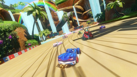 The Team Sonic Racing game is available May 21. (Graphic: Business Wire)