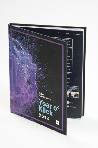 Klick Inc., a six-time-and-counting 2019 Best Workplace award recipient, today released video footage of "A Year of Klick," the data-rich, 130-page hardcover book that brings its workplace culture and employee experience to life. (Photo: Business Wire)