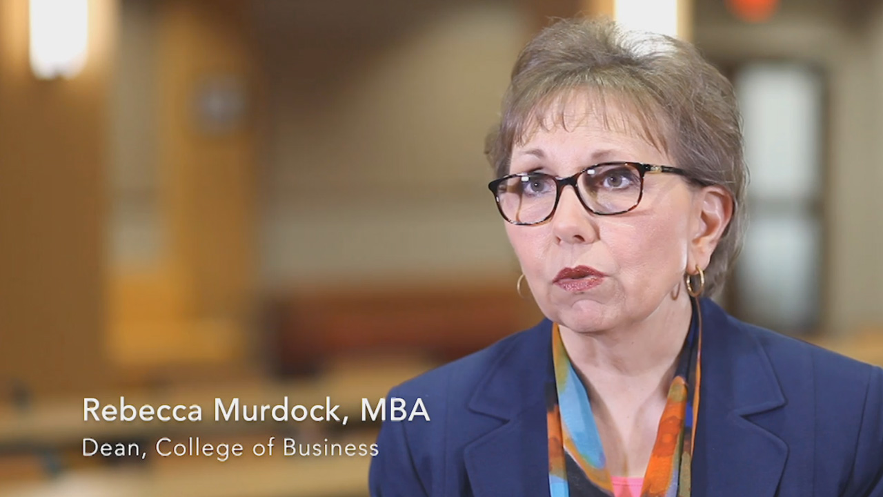 Hear from Dean of the College of Business, Rebecca Murdock, on the importance of obtaining a higher level of expertise in today's business market, and the strengths that the faculty bring to the Bellevue University DBA.