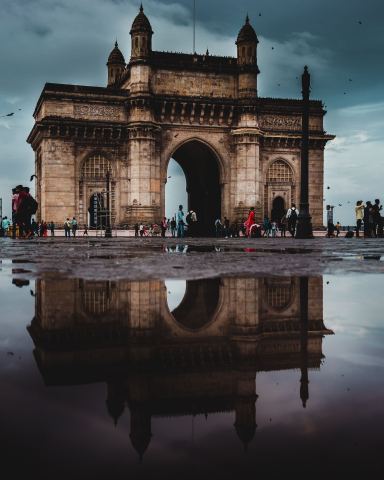 享誉国际的孟买印度门。照片由Parth Vyas提供。 