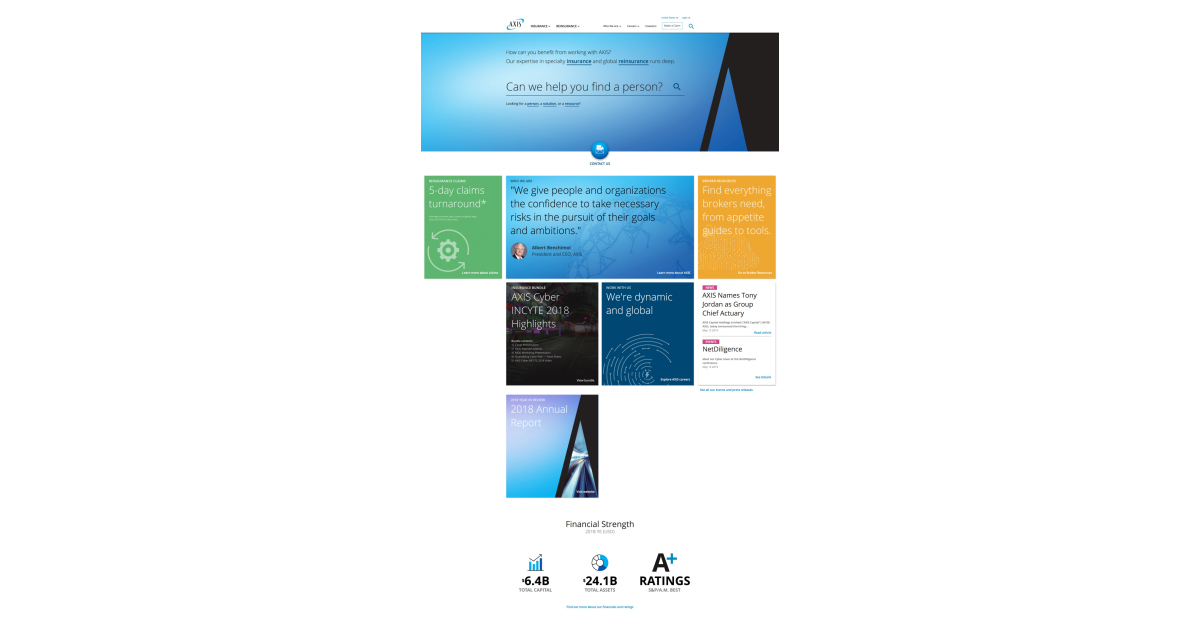 AXIS Launches Refreshed Brand and Logo, New site and Brand Awareness