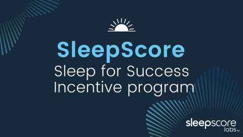SleepScore Labs Sleep For Success (Graphic: Business Wire)