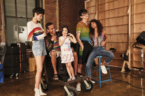 Macy’s celebrates WorldPride and Stonewall 50 with its 10th annual national Pride + Joy campaign featuring special Pride-themed products and a partnership with The Trevor Project. INC and Epic Threads Pride apparel (Photo: Business Wire)