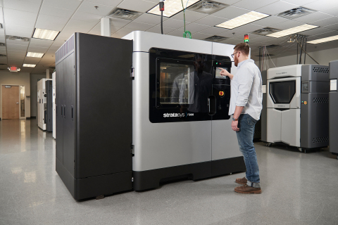 The collaboration between Stratasys and Solvay is designed to expand the range of high-performance polymers available to manufacturers, starting with the Stratasys F900 (Photo: Business Wire)
