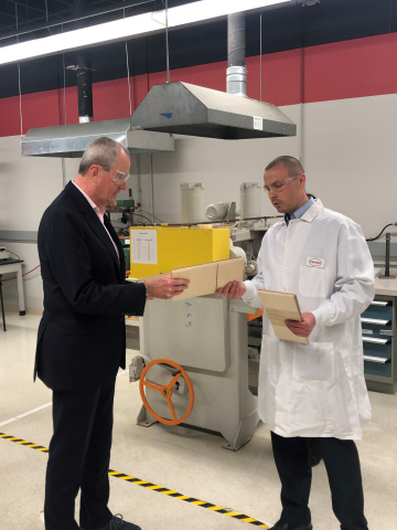 Henkel welcomed Governor Murphy to its facility in Bridgewater, NJ, and showcased innovative new pro ... 