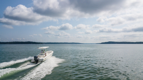Unit sales of new powerboats, including outboard boats, were up 4 percent to 276,000 in 2018. (Photo ... 