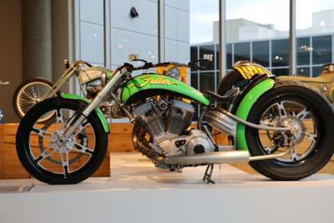 The Barber Vintage Motorsports Museum Presents: A Century of the American Motorcycle at the new Graceland Exhibition Center. (Photo: Business Wire)