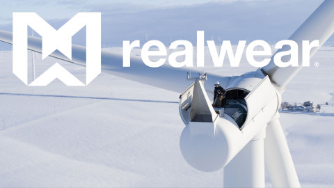 RealWear is attracting massive attention by industrial companies for improving productivity with hands-free wearable computing in extreme environments. (Photo: Business Wire)