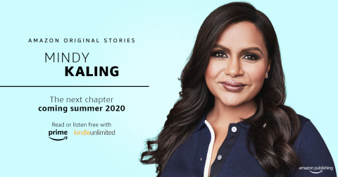 Next summer, Mindy Kaling shares her charming and intimate reflections on life changes—big and small—from the past few years in a forthcoming essay collection from Amazon Original Stories, available free for Prime members. (Photo: Business Wire)