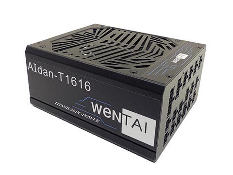 Wentai's new 1.6 kW ATX PC Gaming PSU uses Transphorm's Gen III GaN FETs to achieve an 80 PLUS® Tita ... 