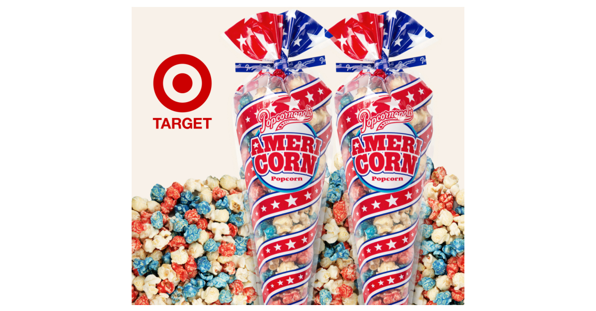 Popcornopolis Launches ALLNEW Americorn™ Popcorn Exclusively at Target