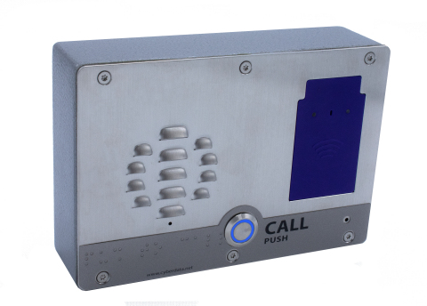 CyberData's 011478 SIP h.264 Video Outdoor Intercom with RFID (Photo: Business Wire)
