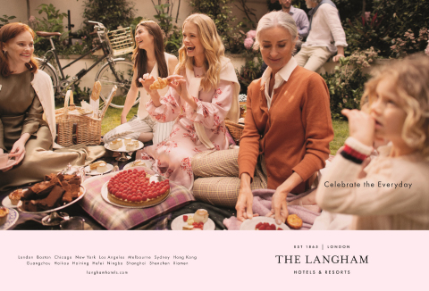 The Langham Hotels & Resorts launches New Global Brand Campaign: “Celebrate The Everyday” (Photo: Bu ... 
