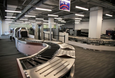 The latest security checkpoint in operation at L3's new Experience Center (Photo: Business Wire)