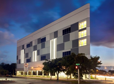 Public Storage opened four new locations in the Miami area today, including this building at 2190 SW 8th St., Miami, FL 33135 in Little Havana. In total, the company now has 95 storage locations to choose from in the Miami area. (Photo: Business Wire)