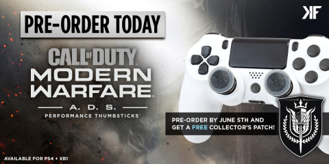 Go to KontrolFreek.com to order your Call of Duty®: Modern Warfare® - A.D.S. Performance Thumbstick® (Photo: Business Wire)