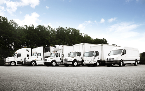 Ryder offers customers pre-owned vehicle inventory in three categories: Ryder Certified, Ryder Verified, and Ryder Reclassified for commercial vehicles, consisting of day cabs, sleepers, reefers, box trucks, sprinters, cargo vans, and trailers. Each vehicle option can be made available for transfer for any truck or trailer in Ryder’s nationwide inventory. (Photo: Business Wire)