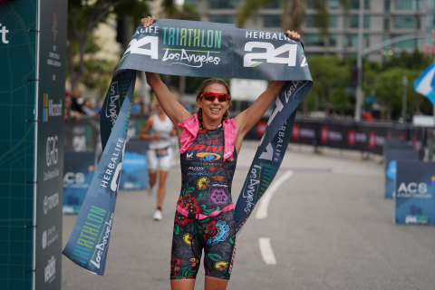 Elite Women’s First Place Winner, Sarah Haskins (Photo: Business Wire)