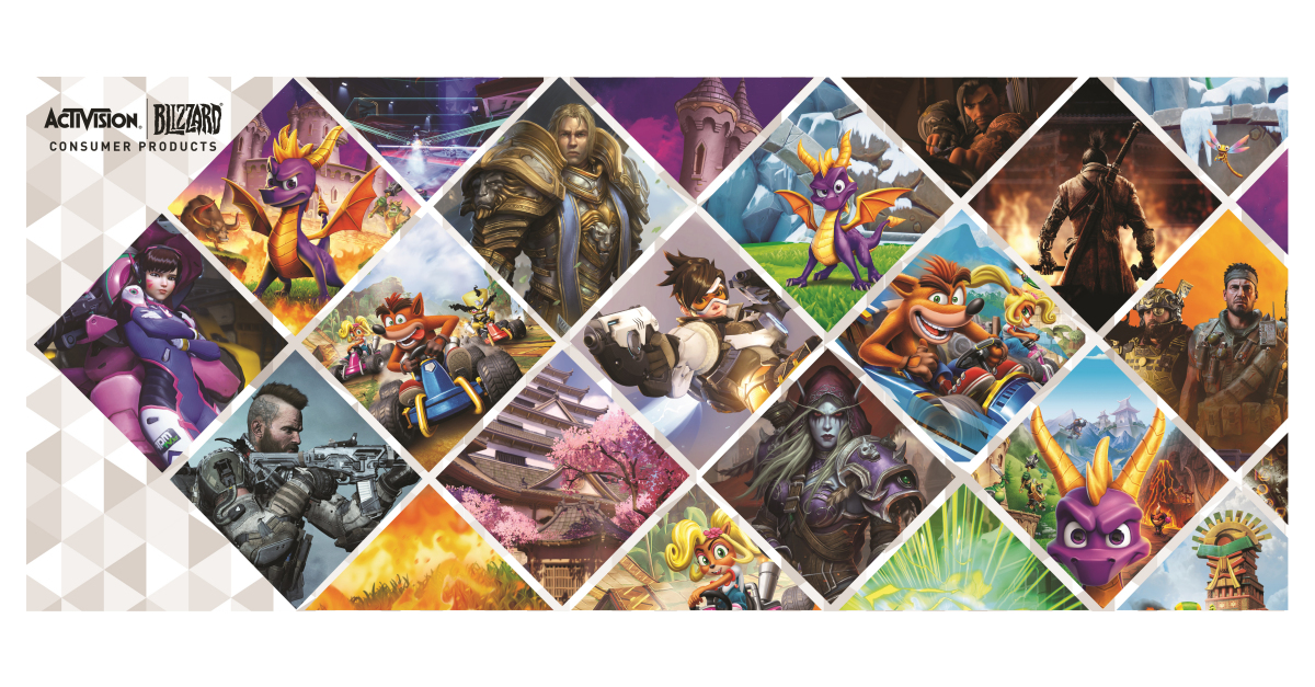 Activision Blizzard Consumer Products Group Brings Franchises of