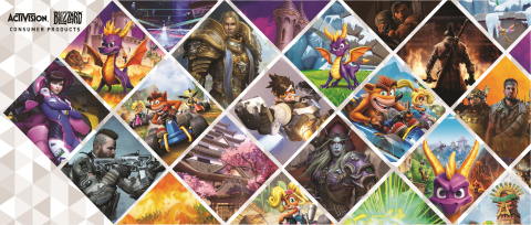 Activision Blizzard Consumer Products Group Brings Franchises of