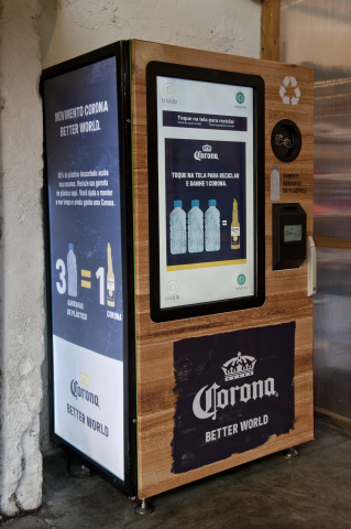 Corona swaps sales for plastic during World Oceans Week as part of mission to protect paradise with Parley (Photo: Business Wire)