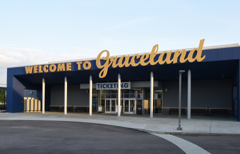 Entrance to Elvis Presley's Memphis (Photo: Business Wire)