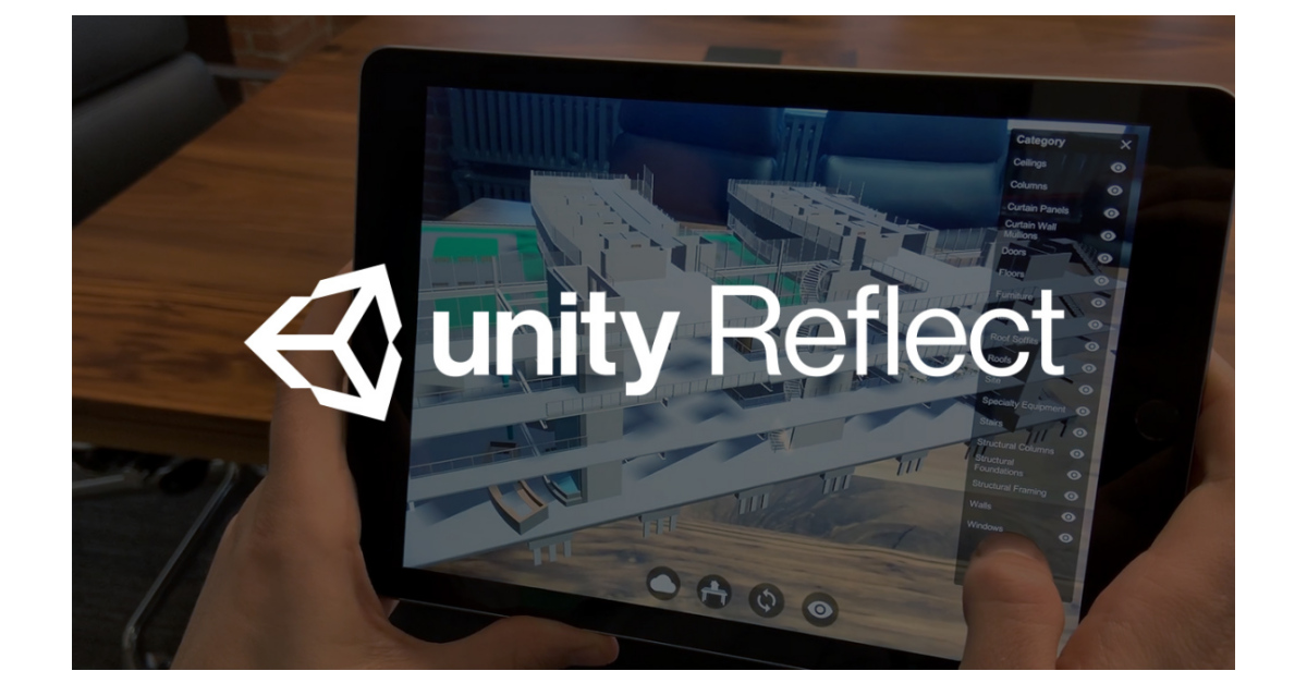 Unity Technologies Announces Unity Reflect First of Its Kind Product