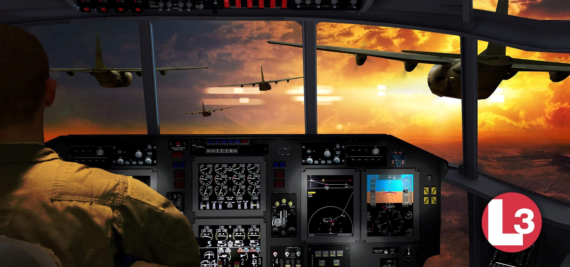 l3 to modernize avionics for u s air