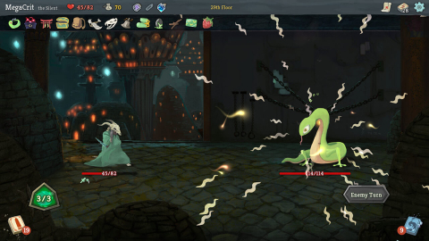 The Slay the Spire game fuses card games and roguelikes to make a dynamic single-player deck-builder. (Photo: Business Wire)