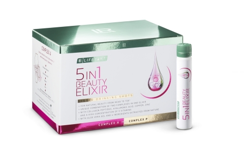 LR Health & Beauty has started a new beauty era this year with the LR LIFETAKT 5in1 Beauty Elixir (Photo: Business Wire)