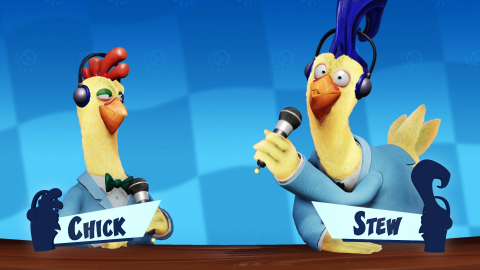 Chick and Stew are back and are as funny as you remember. Catch them on CTR TV, where they spill all the news surrounding each Grand Prix season of Crash Team Racing Nitro-Fueled. Crash Team Racing Nitro-Fueled launches on June 21, and the first Grand Prix starts July 3! (Graphic: Business Wire)