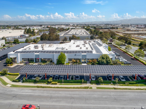 ATUM's Newark, Calif. headquarters is fueled entirely by renewable energy after a 26,000 sq. ft. solar panel installation. (Photo: Business Wire)
