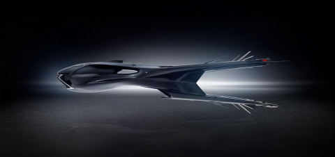  A closer look at the Lexus Jet from Sony Pictures’ Men in Black™: International (Graphic: Business Wire)
