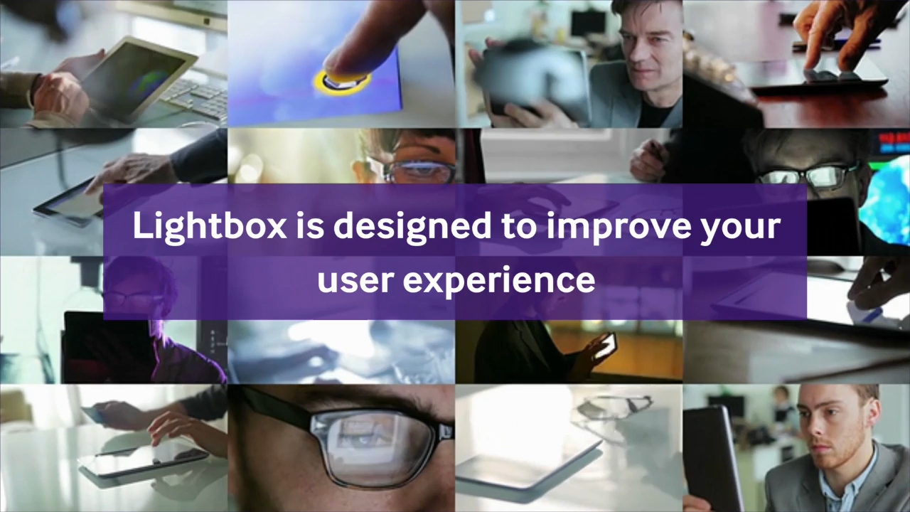 Lightbox makes it possible for users of any website or application to easily produce professional quality video.