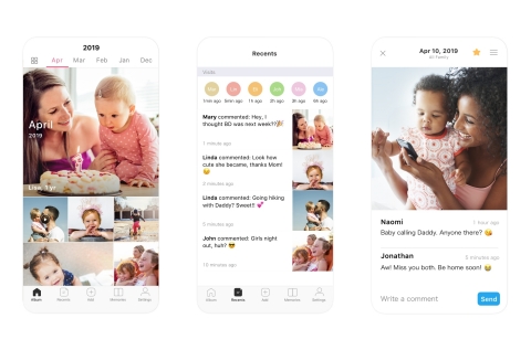 Share, save, and remember the special moments in your child's life with FamilyAlbum. (Graphic: Business Wire)
