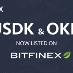 OKExのネイティブ・トークンのOKBとOKLinkのステーブルコインのUSDKがビットフィネックスに上場