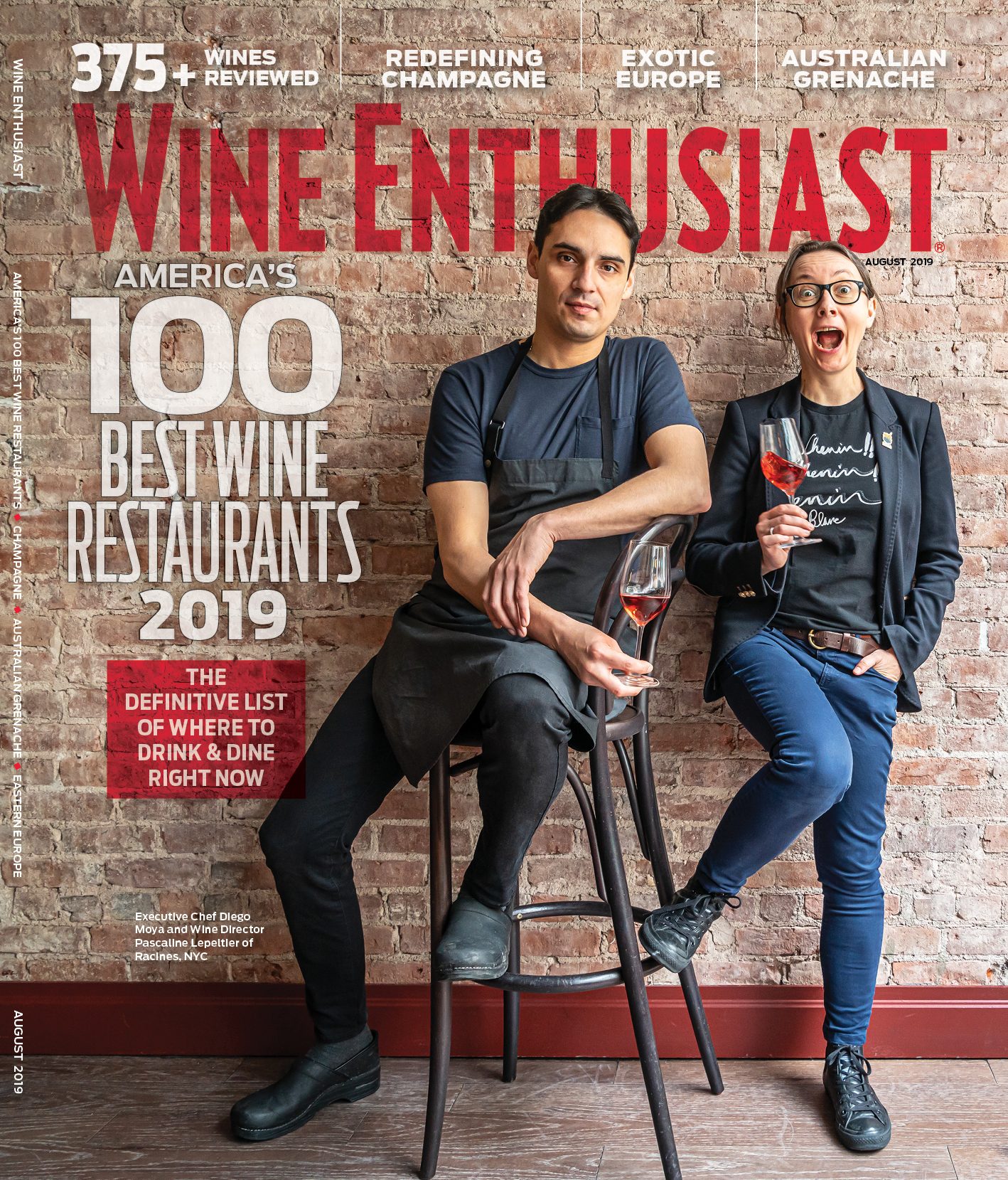 Wine Enthusiast Magazine Announces “America&#39;s 100 Best Wine Restaurants”  List of 2019 | Business Wire