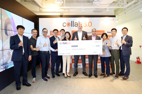 Endor celebrates its collab 5.0 win with MetLife Leaders (Photo: Business Wire)