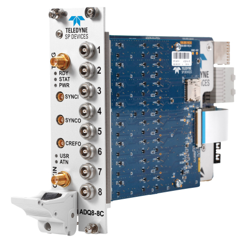 ADQ8-8C in PXI Express format is ideal for large multi-channel systems. (Photo: Business Wire)